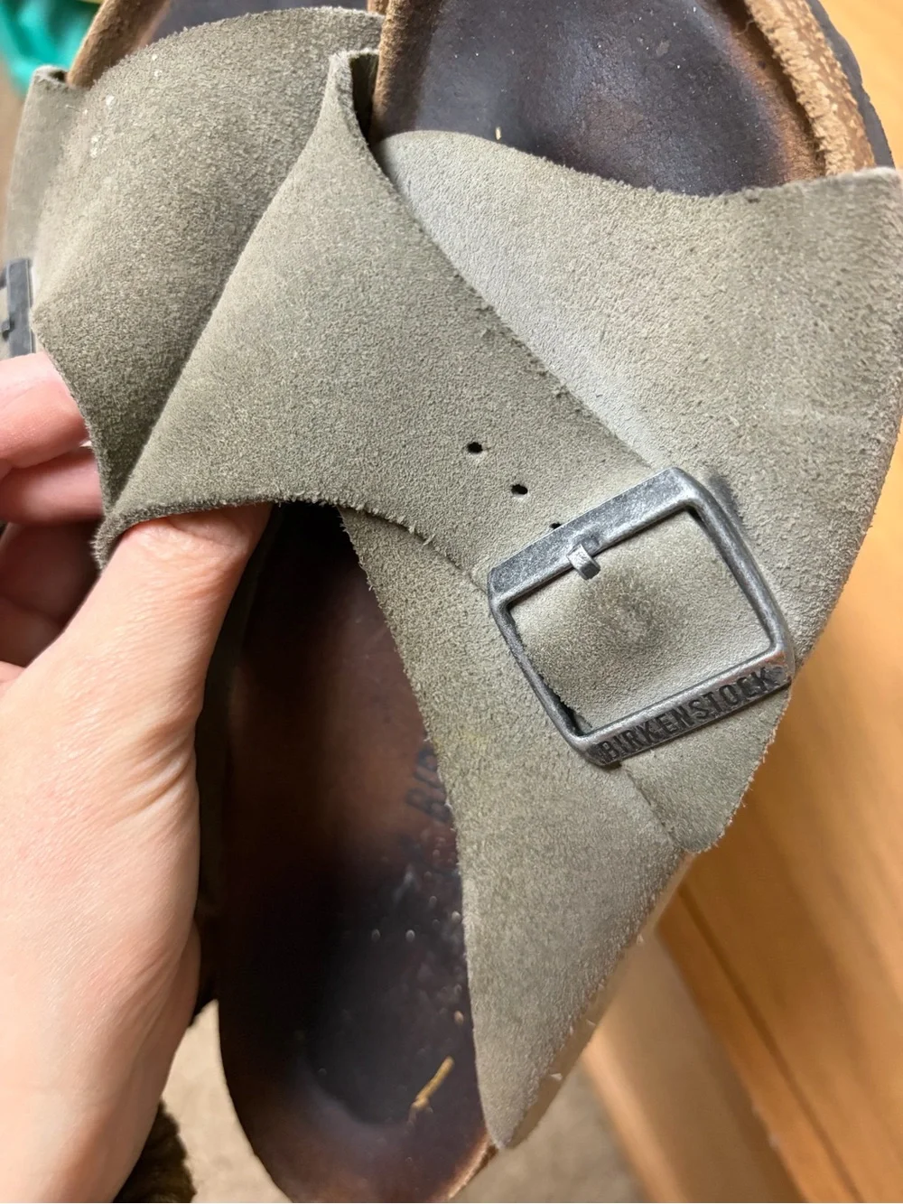 Birkenstock Suede Slide Sandals